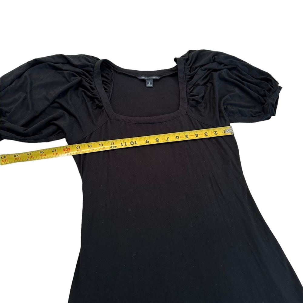 Banana Republic Black Square Neck Dress Size Small - Picture 11 of 17